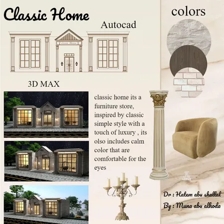 classic home poster Interior Design Mood Board by muna on Style Sourcebook