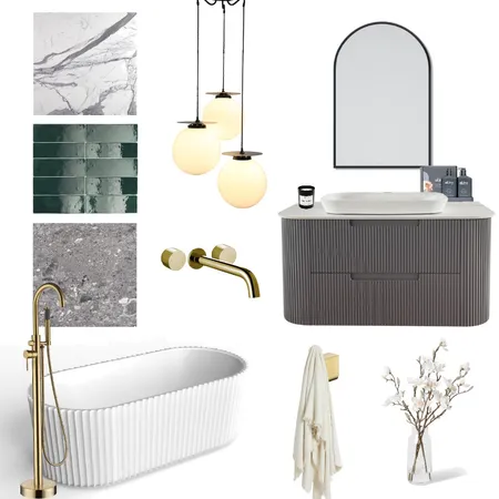 bathroom ostars Interior Design Mood Board by Lilydale Tiles on Style Sourcebook