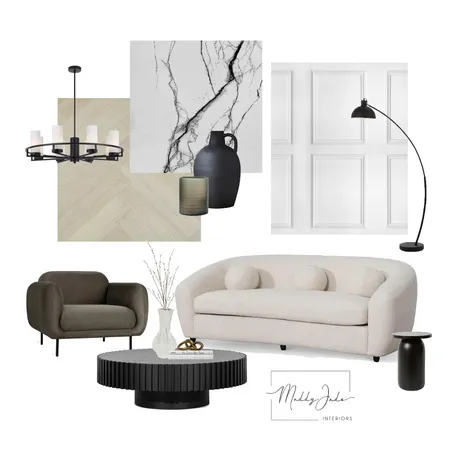 Kilmore project living room Interior Design Mood Board by Maddy Jade Interiors on Style Sourcebook