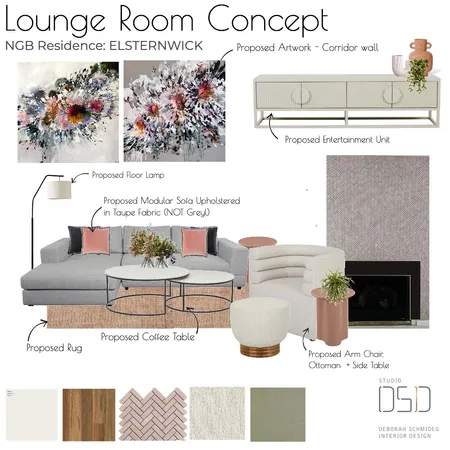 NGB Residence LoungeroomB Interior Design Mood Board by Debschmideg on Style Sourcebook