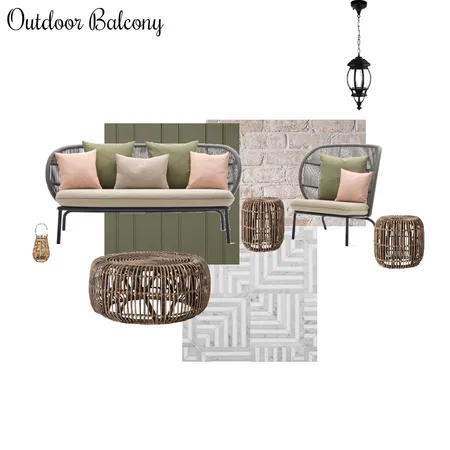 Outdoor Balcony Interior Design Mood Board by Winter Sage Interiors on Style Sourcebook