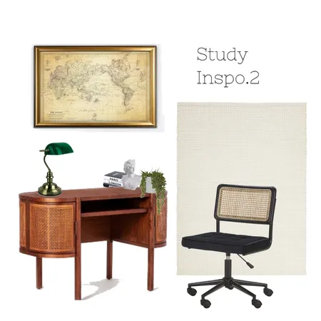 Study Inspo.2 Interior Design Mood Board by Sonya Ditto on Style Sourcebook