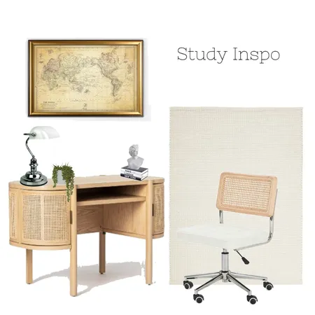 Study Desk Inspo Interior Design Mood Board by Sonya Ditto on Style Sourcebook