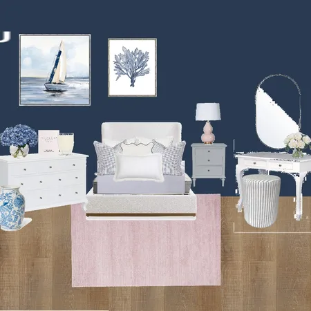 Costal granddaughter bedroom Interior Design Mood Board by marievone on Style Sourcebook