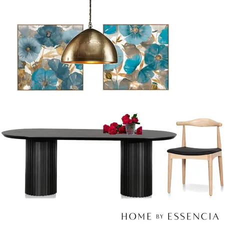 Modern Dining Interior Design Mood Board by Essencia Interiors on Style Sourcebook