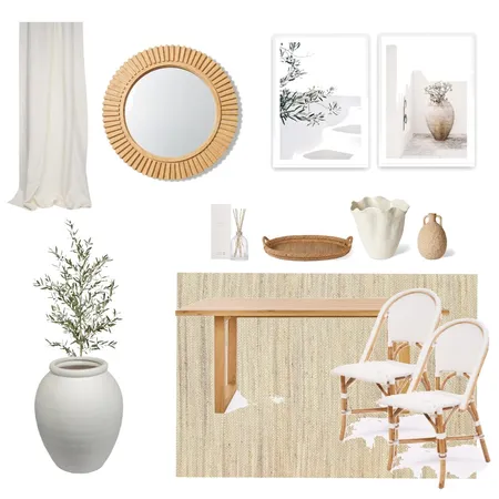 Chantelle dining room Interior Design Mood Board by Em Haus Creative on Style Sourcebook