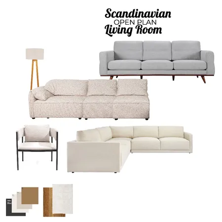 Scandi Living Interior Design Mood Board by leilinliu on Style Sourcebook