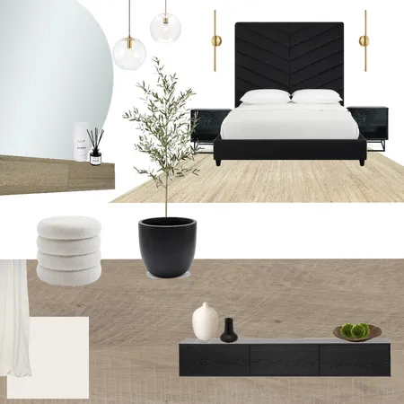 Serene Luxury Bedroom Interior Design Mood Board by MYSA on Style Sourcebook