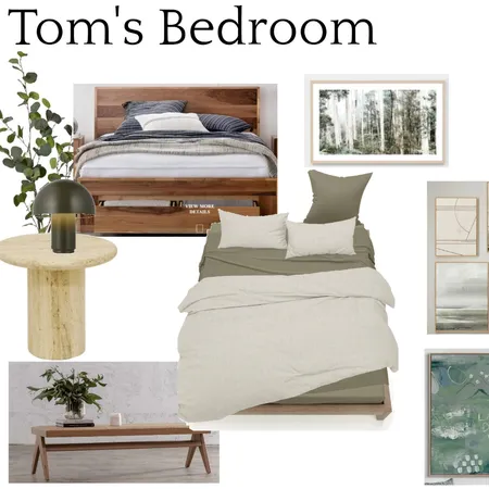 Toms Olive bedroom Interior Design Mood Board by sarahb on Style Sourcebook