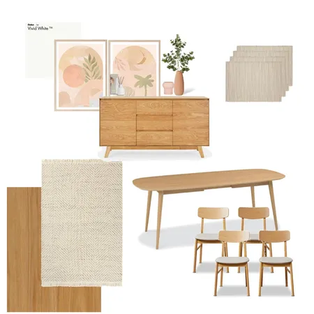 Dining Room Interior Design Mood Board by ECoast on Style Sourcebook