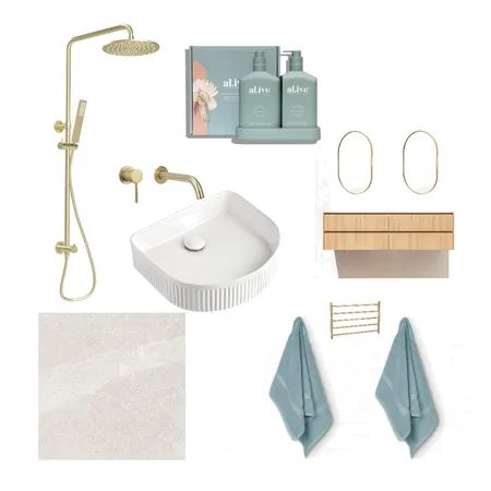 Ensuite Interior Design Mood Board by ECoast on Style Sourcebook