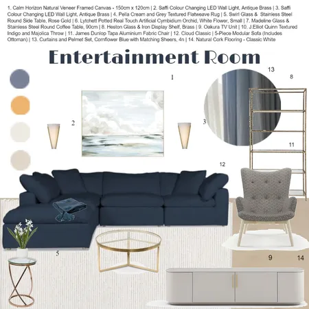 Entertainment Room Interior Design Mood Board by sano.campos@hotmail.com on Style Sourcebook