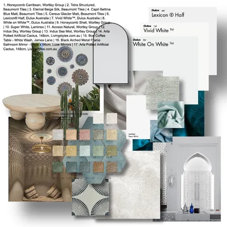 moroccan int Interior Design Mood Board by studiodee on Style Sourcebook