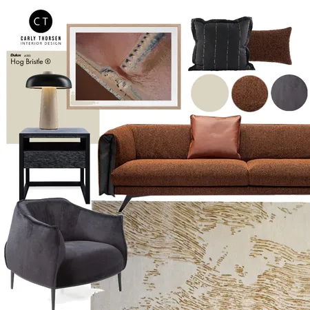 Living room AW24 Interior Design Mood Board by Carly Thorsen Interior Design on Style Sourcebook