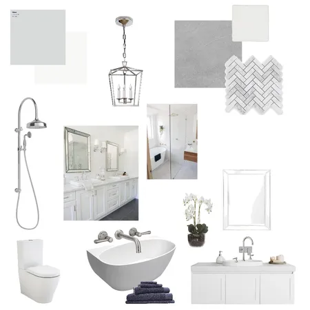 Alex Hampton's Bathroom Interior Design Mood Board by Amanda Lee Interiors on Style Sourcebook