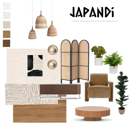 Japandi style Moodboard Interior Design Mood Board by RiddhiParmar10 on Style Sourcebook