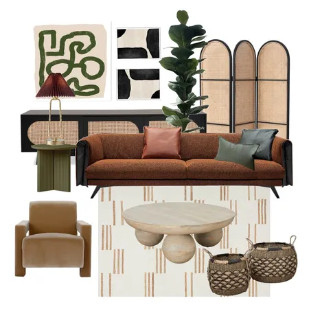 modern boho Interior Design Mood Board by goodpaster18@live.com on Style Sourcebook