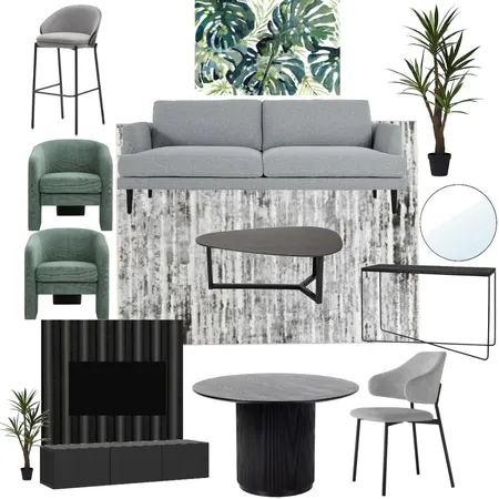 Ian's Apartment Interior Design Mood Board by The Ginger Stylist on Style Sourcebook