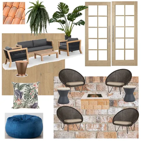 Indoor/outdoor multipurpose space Interior Design Mood Board by Land of OS Designs on Style Sourcebook