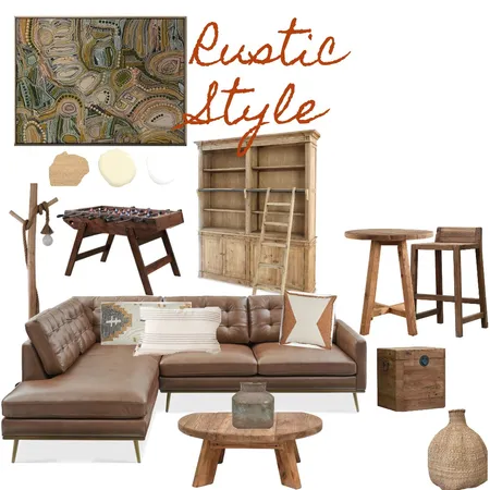 4_Rustic Sample Board_ Manuel Nesta_ Interior Design Mood Board by manu' on Style Sourcebook