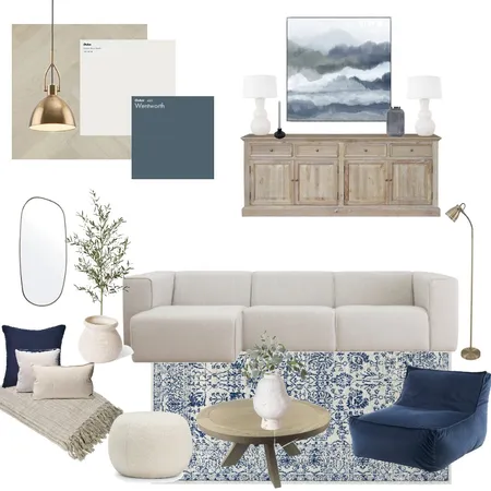 LIVING ROOM Interior Design Mood Board by eleni xatzi on Style Sourcebook