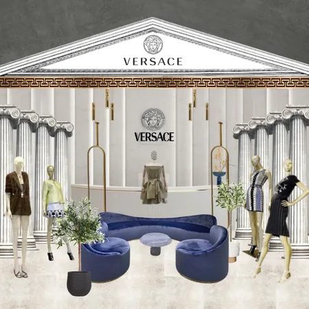 Versace store Interior Design Mood Board by Mike Skr on Style Sourcebook