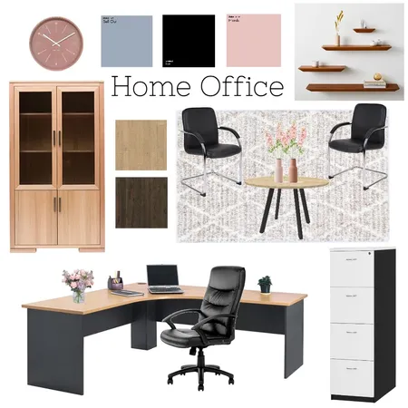 office Interior Design Mood Board by Caitland Leightizer on Style Sourcebook