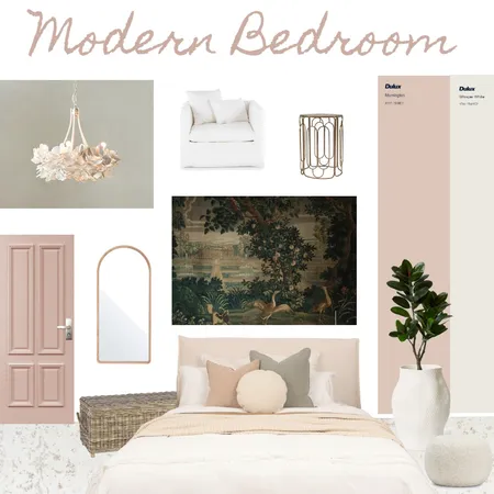 Modern Bedroom Interior Design Mood Board by Adrienn Szakolczai on Style Sourcebook