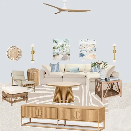hamptons living room concept board Interior Design Mood Board by Gabrielle Conlin on Style Sourcebook