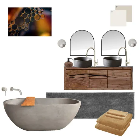 Main Bathroom Interior Design Mood Board by Aurelie on Style Sourcebook