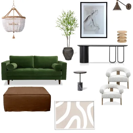 lounge Interior Design Mood Board by tereza on Style Sourcebook