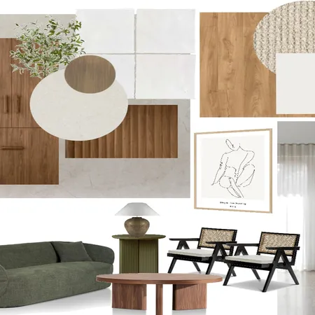 Northcote Drive Project - Living Area Interior Design Mood Board by ARC HAUS DESIGN on Style Sourcebook