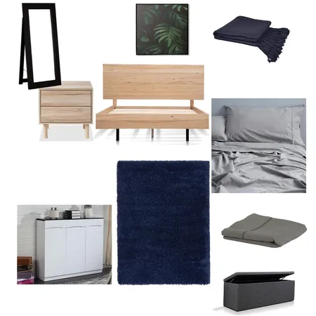 SILVER'S BEDROOM Interior Design Mood Board by GLORIA ODANA on Style Sourcebook
