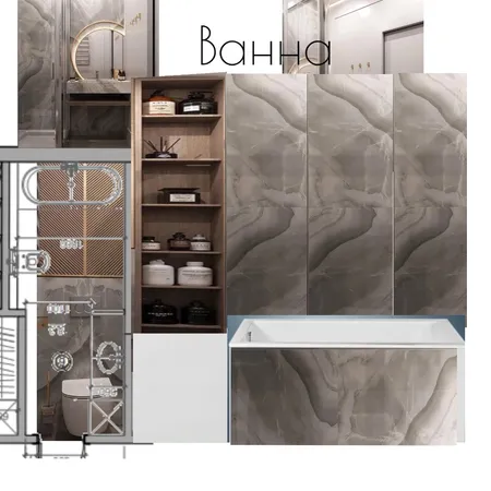 Ванна Interior Design Mood Board by Eliztkachukdesigner on Style Sourcebook