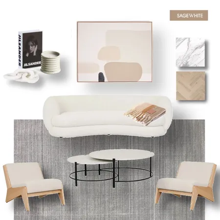 Doncaster Living 2 Interior Design Mood Board by Sage White Interiors on Style Sourcebook