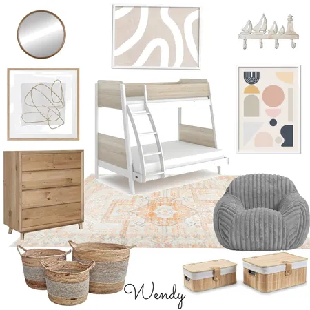 Kid's room Interior Design Mood Board by wendycity on Style Sourcebook