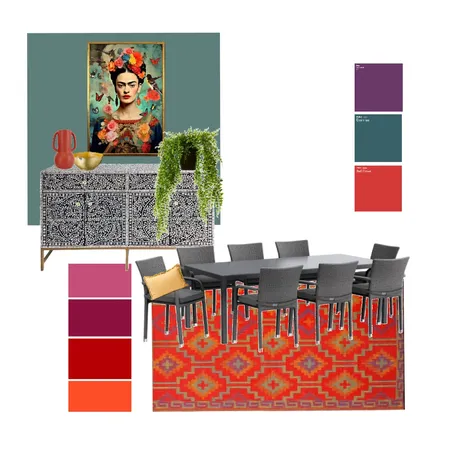 Eclectic Sunroom Interior Design Mood Board by IvanaM Interiors on Style Sourcebook
