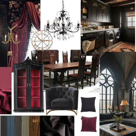 Gothic Interior Design Mood Board by Aura Interior on Style Sourcebook