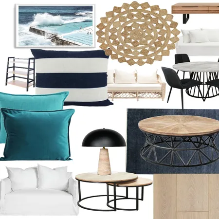 Granny Flat living room coastal/beach Interior Design Mood Board by Jaymax on Style Sourcebook