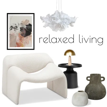 Relaxed living Interior Design Mood Board by Babaloe Interiors on Style Sourcebook