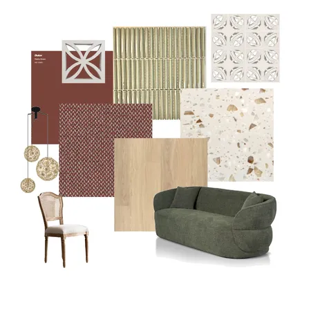 red green Interior Design Mood Board by Smthinterior on Style Sourcebook