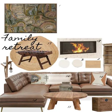 10_Rustic Sample Board_ Manuel Nesta_ Interior Design Mood Board by manu' on Style Sourcebook