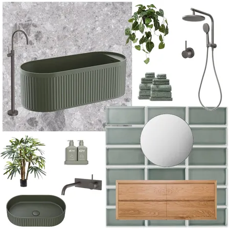 Geoff's Bathroom Interior Design Mood Board by Tailem on Style Sourcebook