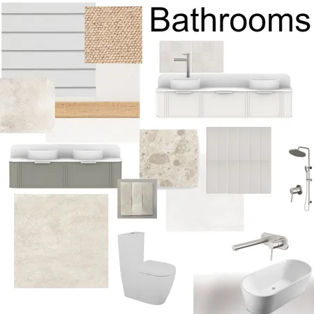 Bathroom Interior Design Mood Board by Haus.Eight on Style Sourcebook