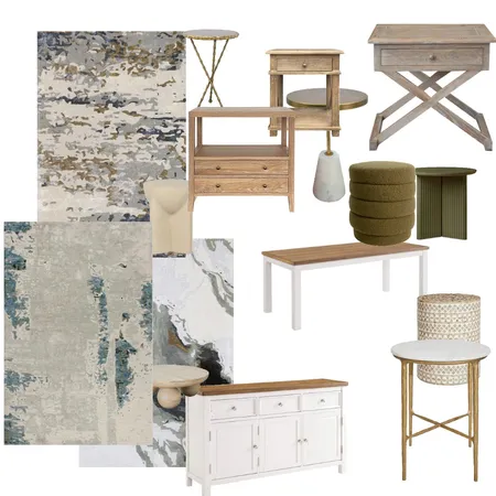 Helen St - Living Room Option 2 Interior Design Mood Board by blackmortar on Style Sourcebook