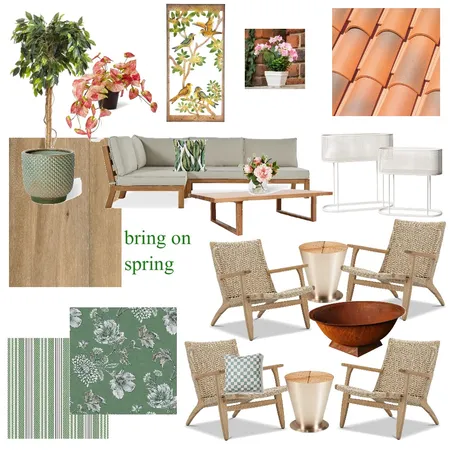 Indoor/outdoor entertainment space Interior Design Mood Board by Land of OS Designs on Style Sourcebook