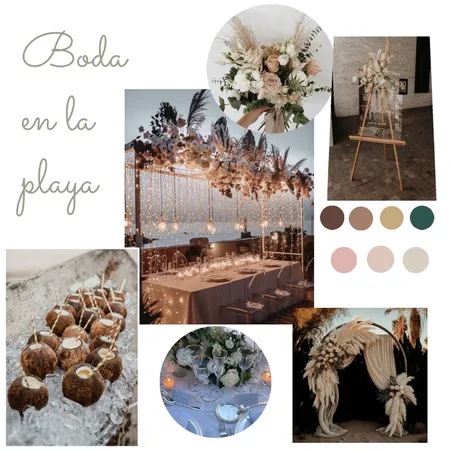 boda en la playa Interior Design Mood Board by leti0501 on Style Sourcebook