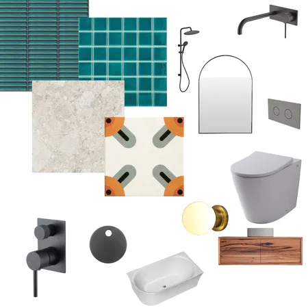 Bathroom Interior Design Mood Board by Melissa.newphry@gmail.com on Style Sourcebook