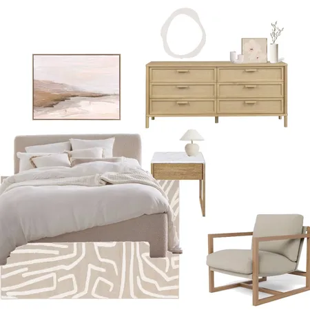 NEUTRAL MASTER BEDROOM Interior Design Mood Board by CO__STYLERS on Style Sourcebook