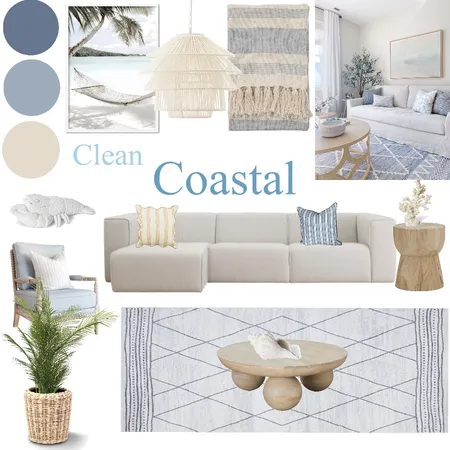 Clean Coastal Interior Design Mood Board by Caitlin123 on Style Sourcebook